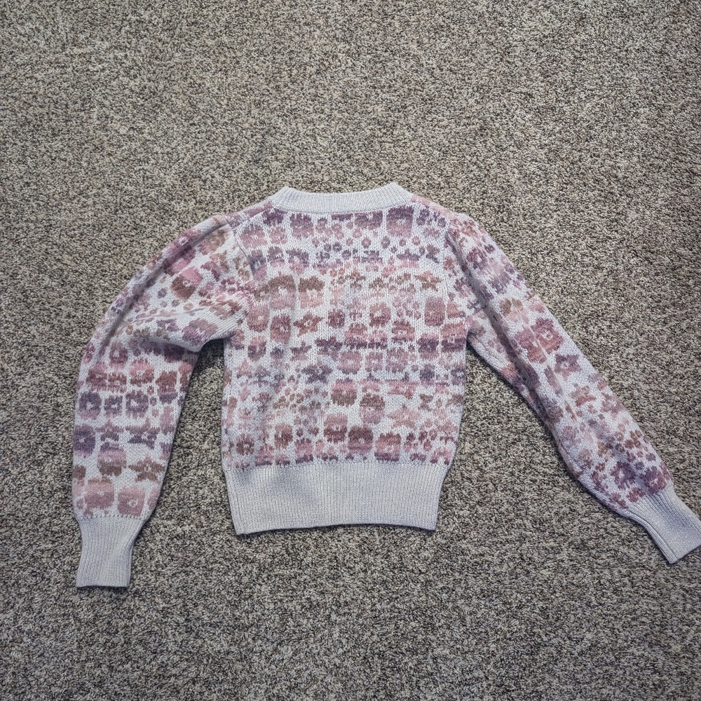 LoveShackFancy Kristen Pullover Sweater in Stardust Fantasy - Picture 10 of 14
